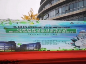 成都日报“锦观”新闻:四川省精神医学中心开诊试运行