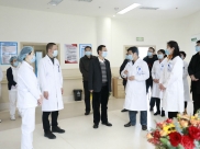 院党委常委、纪委书记黄凤兴一行到省精神医学中心进行节前安全检查
