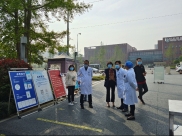 院本部感染控制中心吴佳玉主任带队来省精神医学中心进行院感工作指导