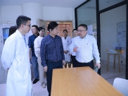 院党委常委、副院长黄晓波来温江院区/四川精神医学中心视察院疼痛科搬迁事宜
