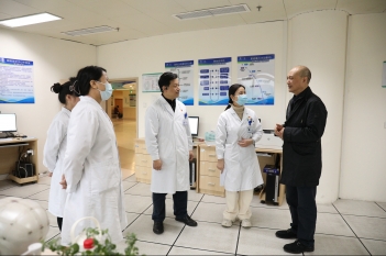 2024年1月5日，四川大学华西医院心理卫生中心主任 孙学礼来四川省精神医学中心参观并开展疑难病例讨论。